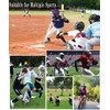 Thaplay Cinturón de béisbol/softball de tamaño ajustable para hombres y