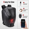 RKV86 Motorcycle Backpack for Men LED Backpack, DIY Programming GIFs,