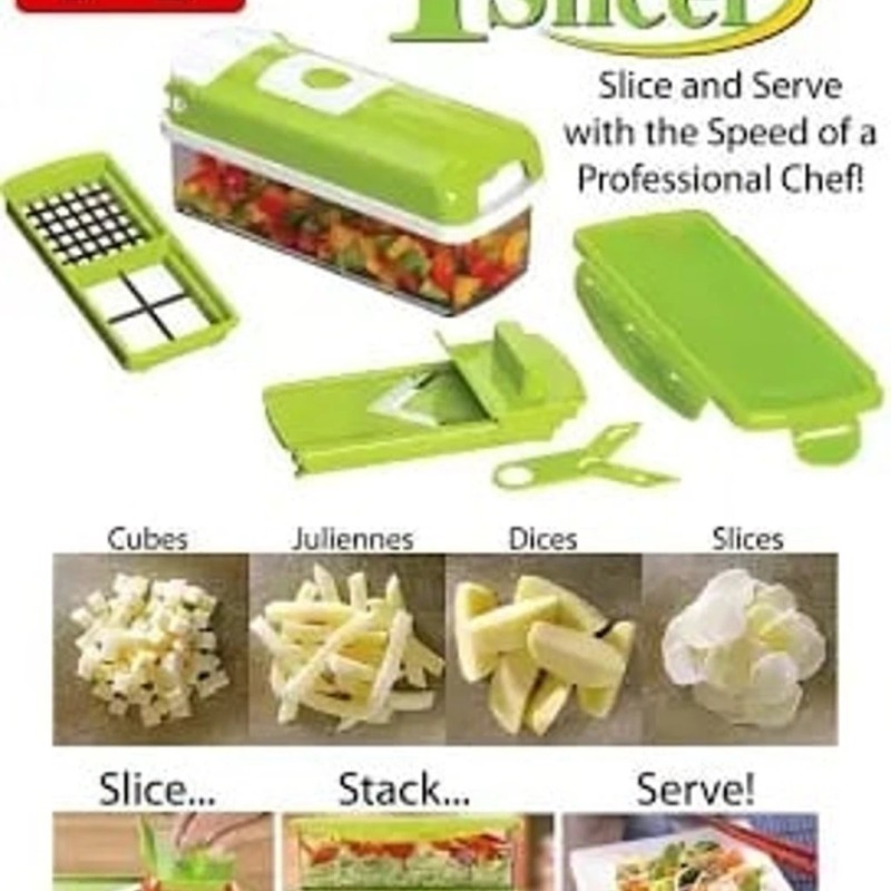 As Seen On TV 1 Second Slicer - Green -