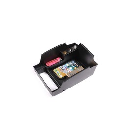 CHEYA Car Center Console Storage Box, for Land Rover Range Rover/Range Rover Sport 2014-2017 Accessories, ABS Door Phone Glove Armrest Box Accessories Without Refrigerator, Only for Left Hand Drive