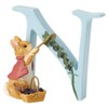 Enesco Beatrix Potter Alphabet Collection Letter N Flopsy Figurine, 2.68