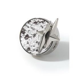 Car Air Freshener Diffuser Vent Clip with DIY Unscented Fragrance Refill Replacement Pads (Silver+Silver, 1.77inch Diameter)