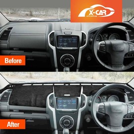 X-Car Dash Mat for Isuzu D-MAX 2012-2020 Non-Slip Microfiber Pad Cover Interior Accessories