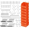 HORUSDY 150 PCS Pegboard Hooks Assortment Kit – 15 Types