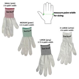 Geek Wraps Wrap Glove | Lightweight Carbon Multi-blend Knit for Precision Vinyl Application(6 Pack) (6, Small Pink)