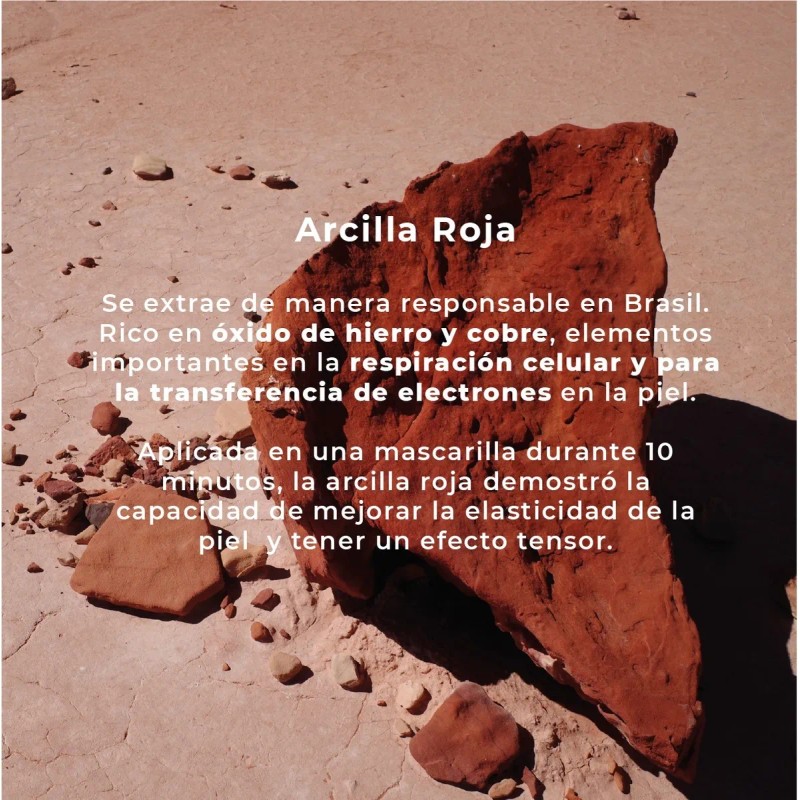 Mascarilla Hidratante Arcilla Roja Nourish Mask Nunun Skin