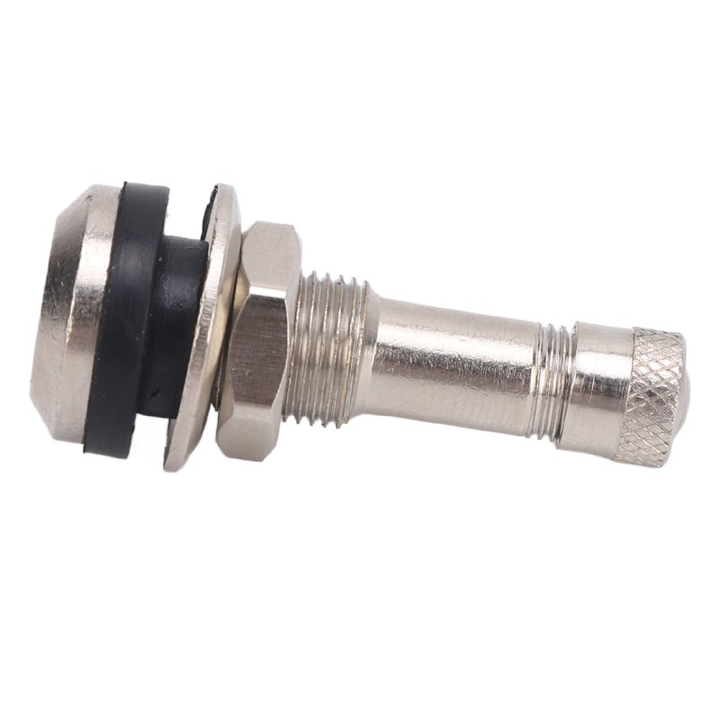 TR416 Tire Valve Stem 1.5 Inch Chrome Plated Clamp In