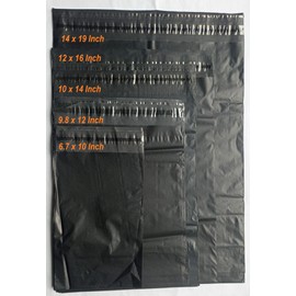 Grey Mailing Poly Postal Bags with Waterproof and strong seal strips ideal for Posting and packaging Small to Large Mailing Bags for Clothes and other items Postage (Mixed 50 10 Of Each)