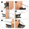 Self Locking Gate Latch with Spring Cable Pull for Wooden