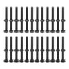 sourcing map M6x65mm Square Neck Carriage Bolts with Nuts &