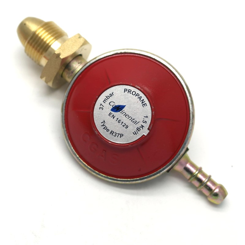 PROPANE GAS REGULATOR 37mbar STANDARD SCREW TYPE 1.5 kg/h Fits