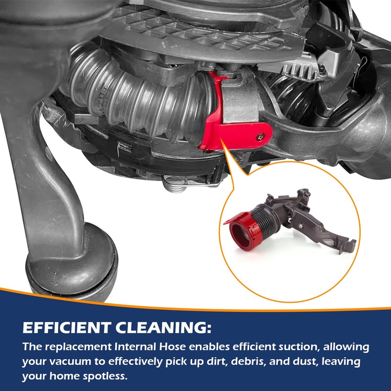 Vacuum Cleaner Bottom Internal Hose Replacement for Dyson 920682-01 UP13,UP20,DC41,DC65