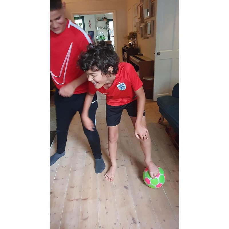 Soft Rubber Indoor Football with Felt Cover Football Gift Size