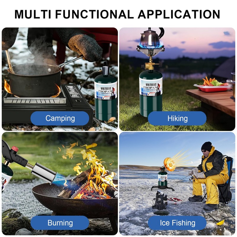 Propane Replacement Fuel Cylinders Camping (3 Pack)