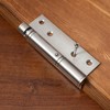 OUNONA Heavy Duty Automatic Self Closing Spring Hinges Stainless Steel