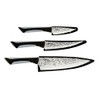 Kai Luna 3 Piece Knife Set with Sheaths and Soft-Grip
