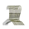 DODIN HOME 10 Bronze Wire Hangers Space Saving Metal Coat