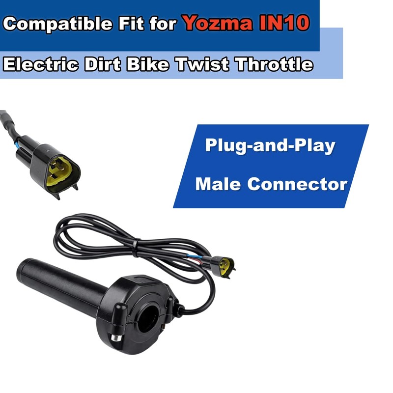 Full Twist Throttle for Yozma IN10 Electric Dirt Bike