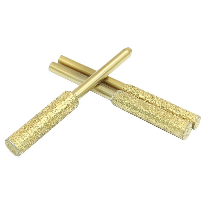 Rierdge 24 Pack Diamond Chainsaw Sharpener 1/8" Shank, High Hardness