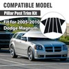 Automobile Door Window Pillar Post Trim Protector Cover Fit for