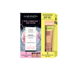 Garancia Lightning de Lune La Foudroyante | Milchcreme, die auf Flecken, Falten und den Glanz des Teints wirkt | Unglaubliche Weichheit unsichtbar Sun Protect LSF50+ | Hergestellt in Frankreich