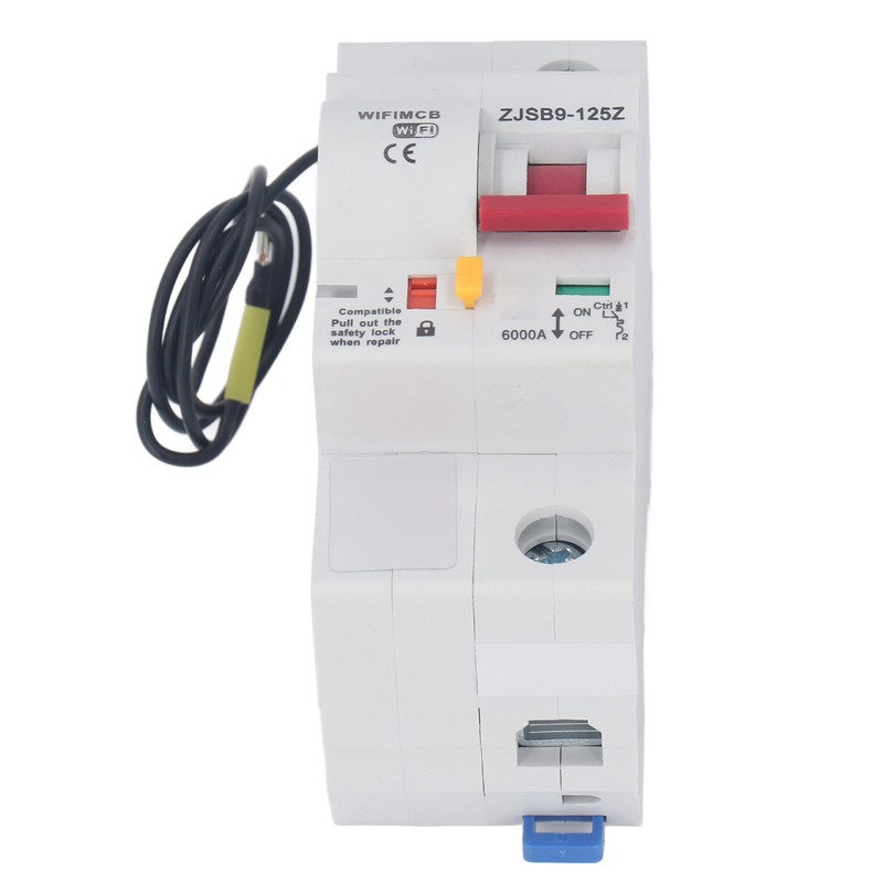WiFi Circuit Breaker 1P 100A APP Remote Control Smart Circuit