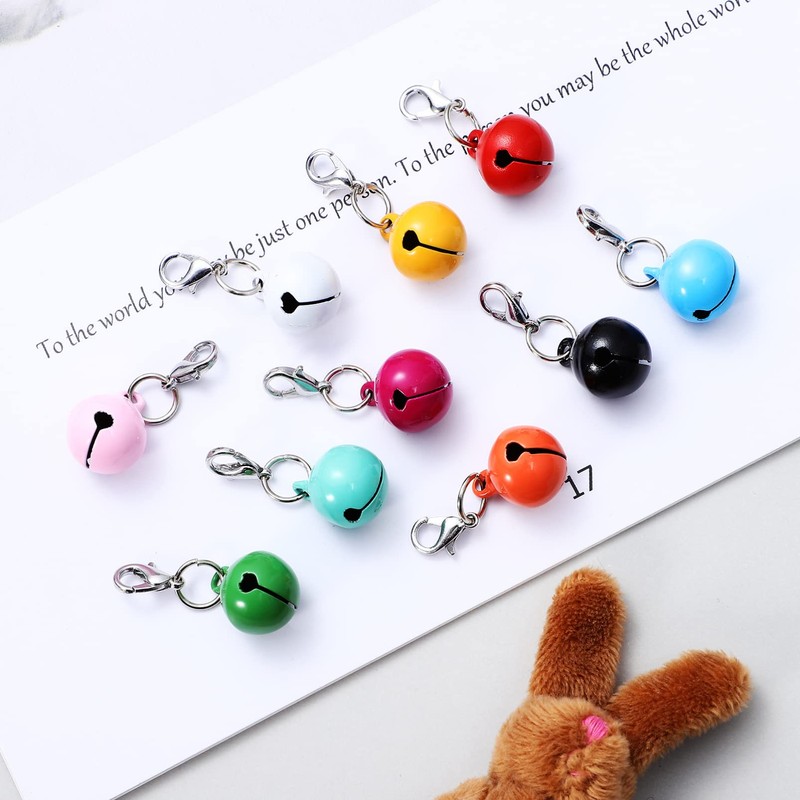 Ipetboom Small Bells for Cat Collar Crafted Cat Collar Bells