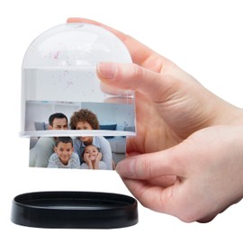 Clear Horizontal Photo Snow Globe - Case of 36