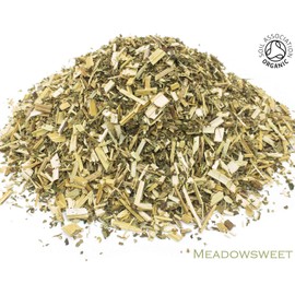 Organic Meadowsweet Pure Herbal Infusion (25 Unbleached Tea Bags - 50g)