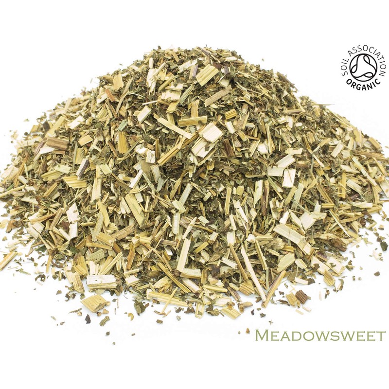Organic Meadowsweet Pure Herbal Infusion (25 Unbleached Tea Bags -