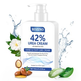 Urea Cream 42%, Urea Foot Cream for Very Dry Feet and Hand, Foot Care Cream Callus Cream, Urea Cream with 2% Salicylic Acid - Deep Moisture and Quick Absorbent, 150 ml