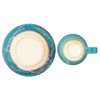 Marui Seitou Shigaraki-Yaki Hechimon Cup & Saucer Capacity Approx. 210ml