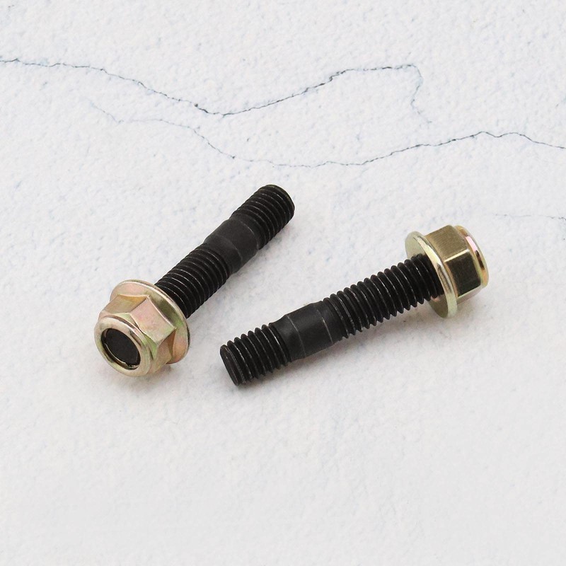 eMagTech 8 Sets Exhaust Manifold Stud Bolt Kit M8x45mm Compatible