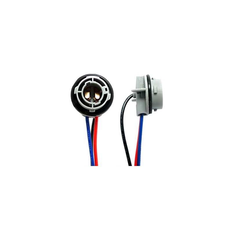 ShuoHui Bay15d P21/5W Socket 1157 Bulb Socket BAY15D Pack of