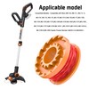 FUSHUI Pack of 6 WA0004.1 grass trimmer spool, WA0010 grass