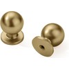 khtumeware 20 Pack Champagne Bronze Cabinet Knobs 1 Inch Single