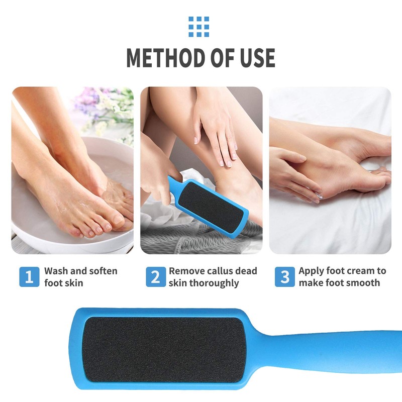 Fu Store Pedicure Foot Files Callus Remover with Double Sided