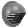 Stainless Steel Round Air Vent Louvered Cover Waterproof Windproof External