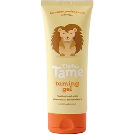 T is for Tame Gel para Cabello Bebé, Niños, Niñas y Familia Natural, Orgánico, Vegano, Sin sulfatos y Parabenos, Cruelty Free Para Cabello Rizado y todo Tipo Vitamina E y Antioxidantes 100ml