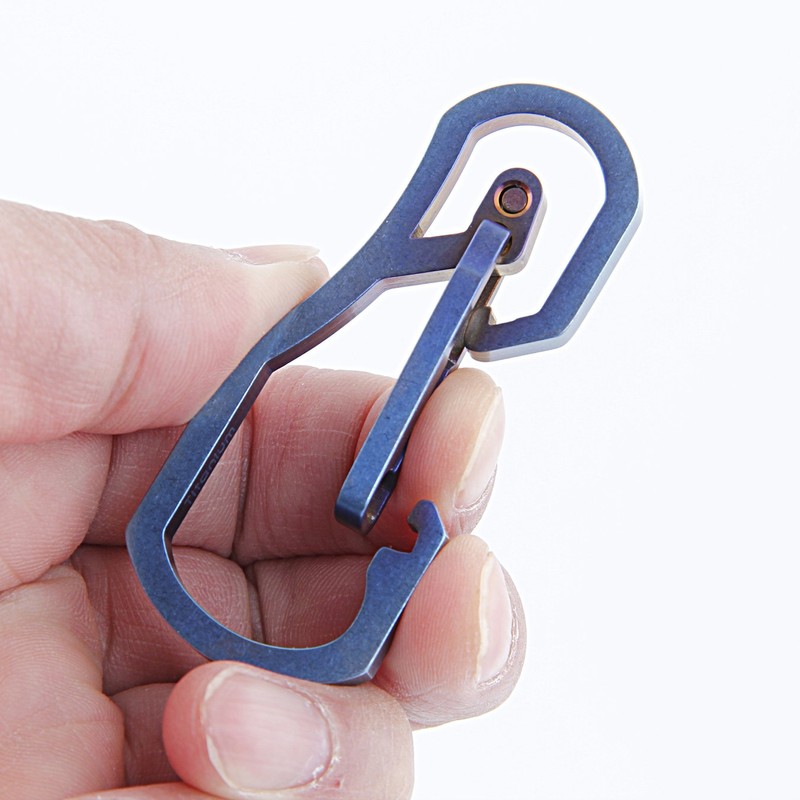 Titanium Multi Tools High Loading-Bearing Hook EDC Tool Keychain 25KN