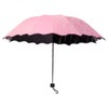 Royal Pine Folding Parasol, For Both Sunny and Rainy Weather,