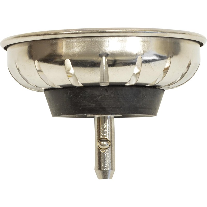 Coflex Kitchen Sink Drain Strainer, Deep Cup Basket with Easy-Press