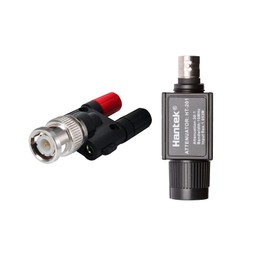 HT201+HT311 Hantek Oscilloscope Accessory Set 20:1 Attenuator with BNC to 4 mm Banana Plug Adapter