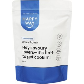 Happy Way Whey Protein Powder Flavourless 500g