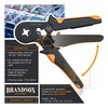 Brandson – Crimping Pliers Set 0.25-10mm2 – Ratchet Lock -