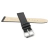 Bandini Womens Italian Leather Watch Strap - Black - Lizard