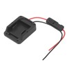 18V Battery Adapter Good Fit Lithium Battery Converter with Fuse