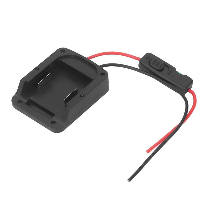 18V Battery Adapter Good Fit Lithium Battery Converter with Fuse