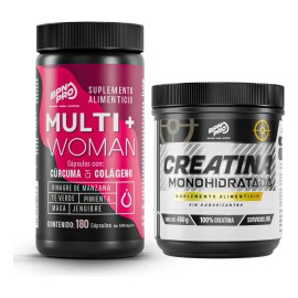 Multivitaminico Para Mujer Y Creatina Monohidratada Bpn Pro Sabor Multi Plus Women y Creatina - de, y Se