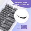 Anime Spire Lashes Premade Wings Eyelash Extensions Flat Root C